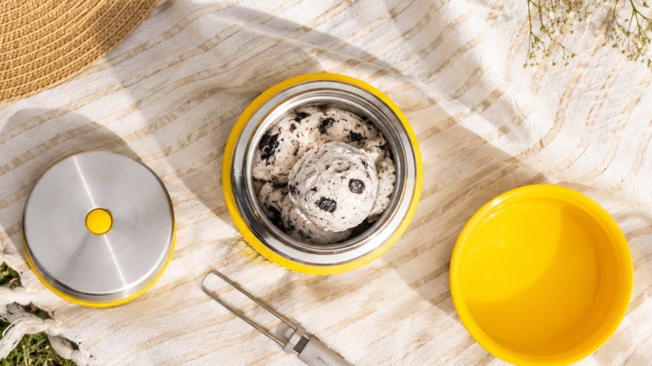 Thermobehälter für Speiseeis: 3 einfache Eisrezepte für die Erfrischung unterwegs