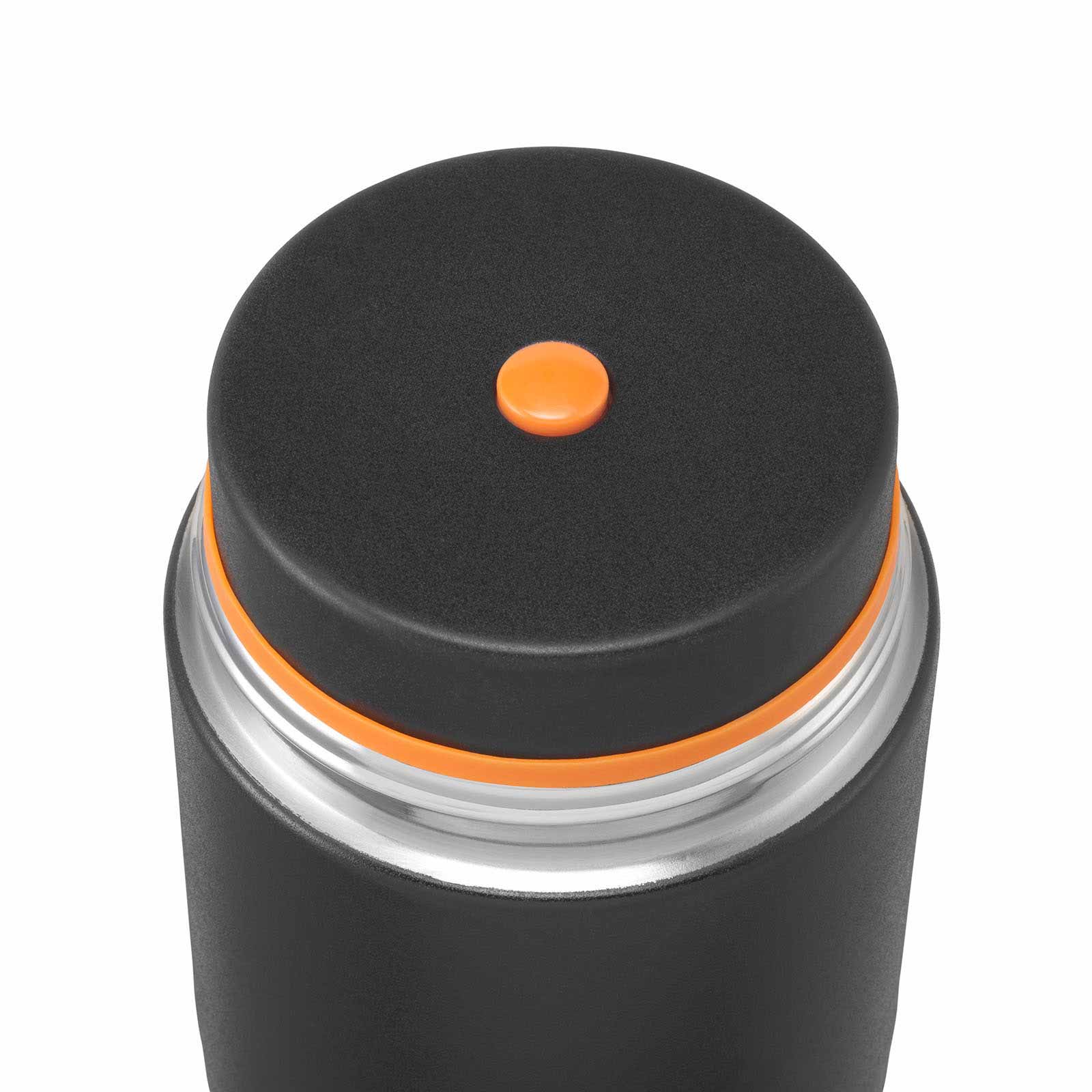 Esbit CLASSIC Thermobehälter Schwarz mit Druckablassknopf