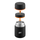 Esbit CLASSIC Thermobehälter Schwarz schwebend mit Deckel und Verschluss
