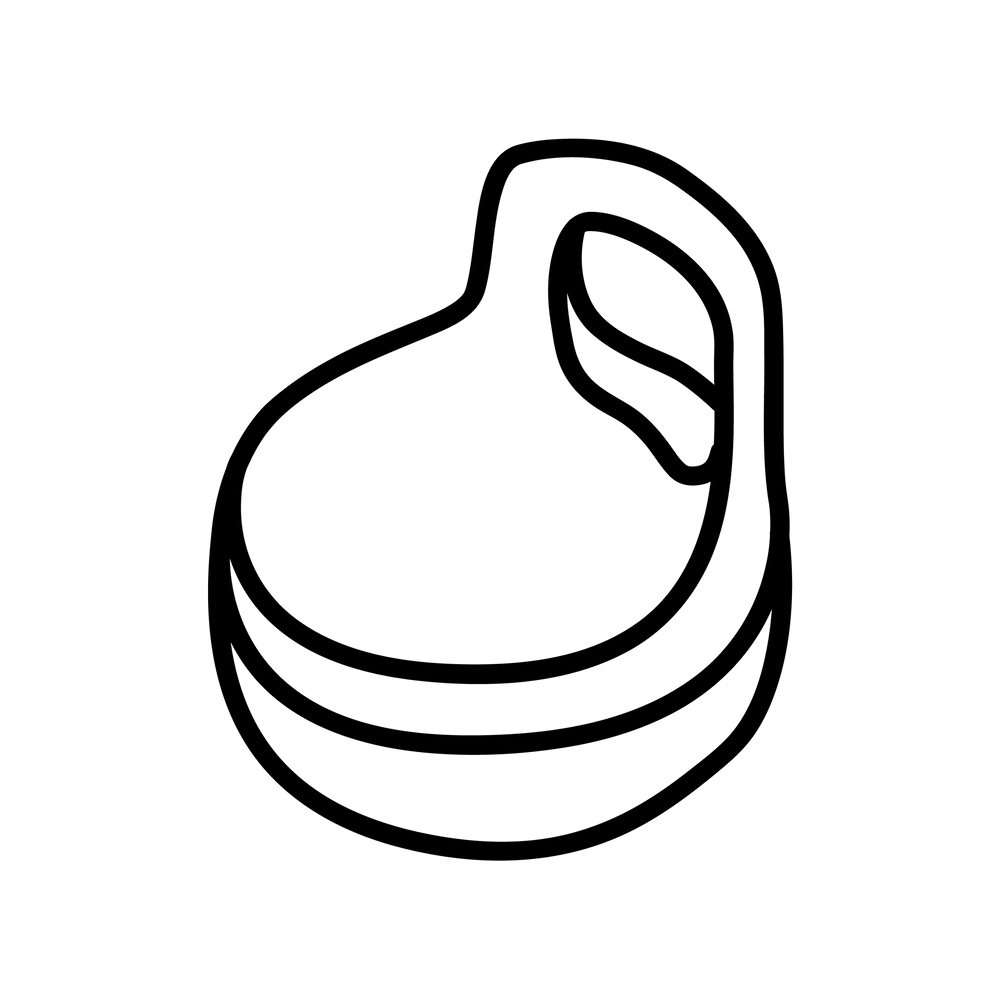 Esbit Icon in Schwarz zeigt den MAJORIS Loop-Verschluss als Piktogramm.
