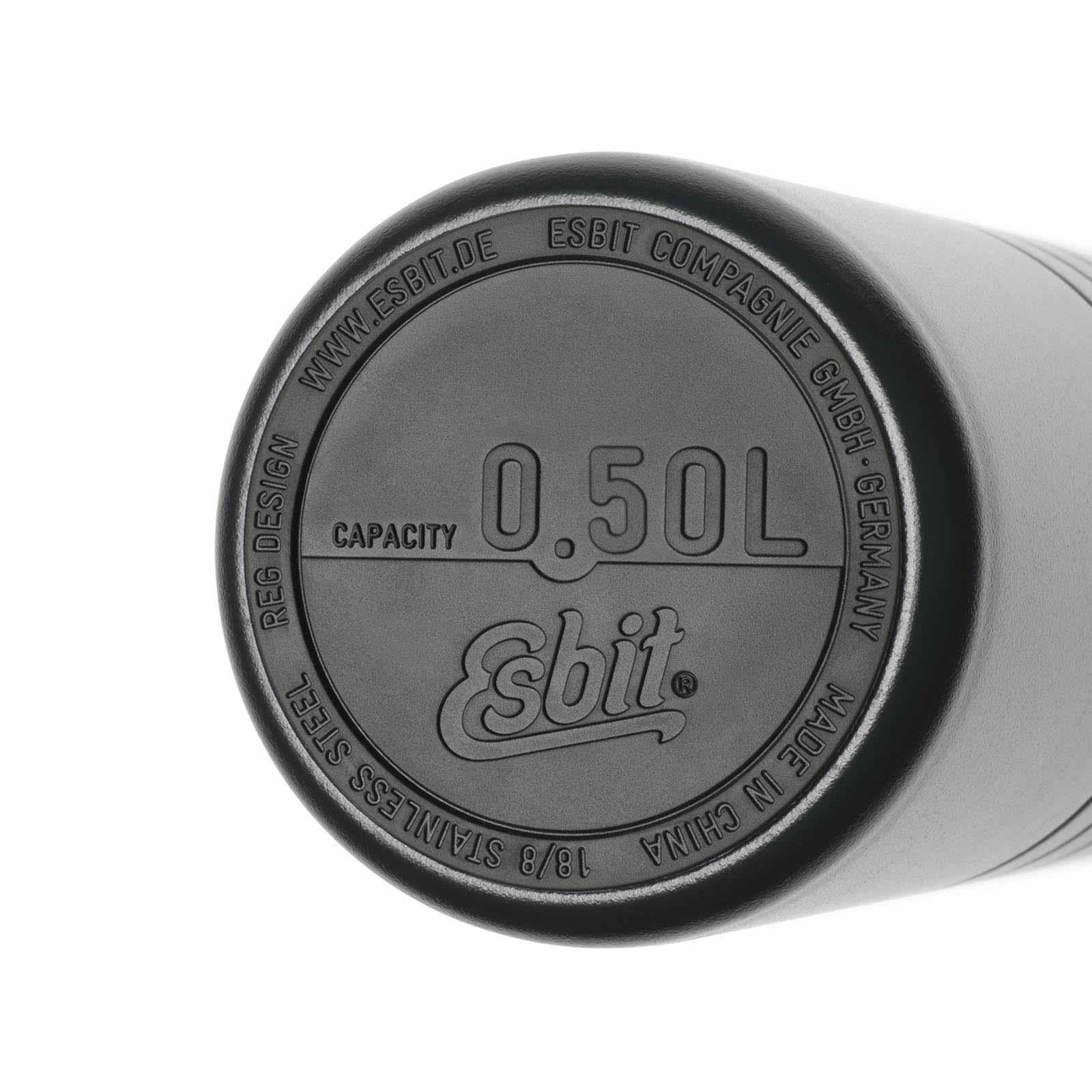 Esbit MAJORIS Isolierflasche Edelstahl mit Schutzpad