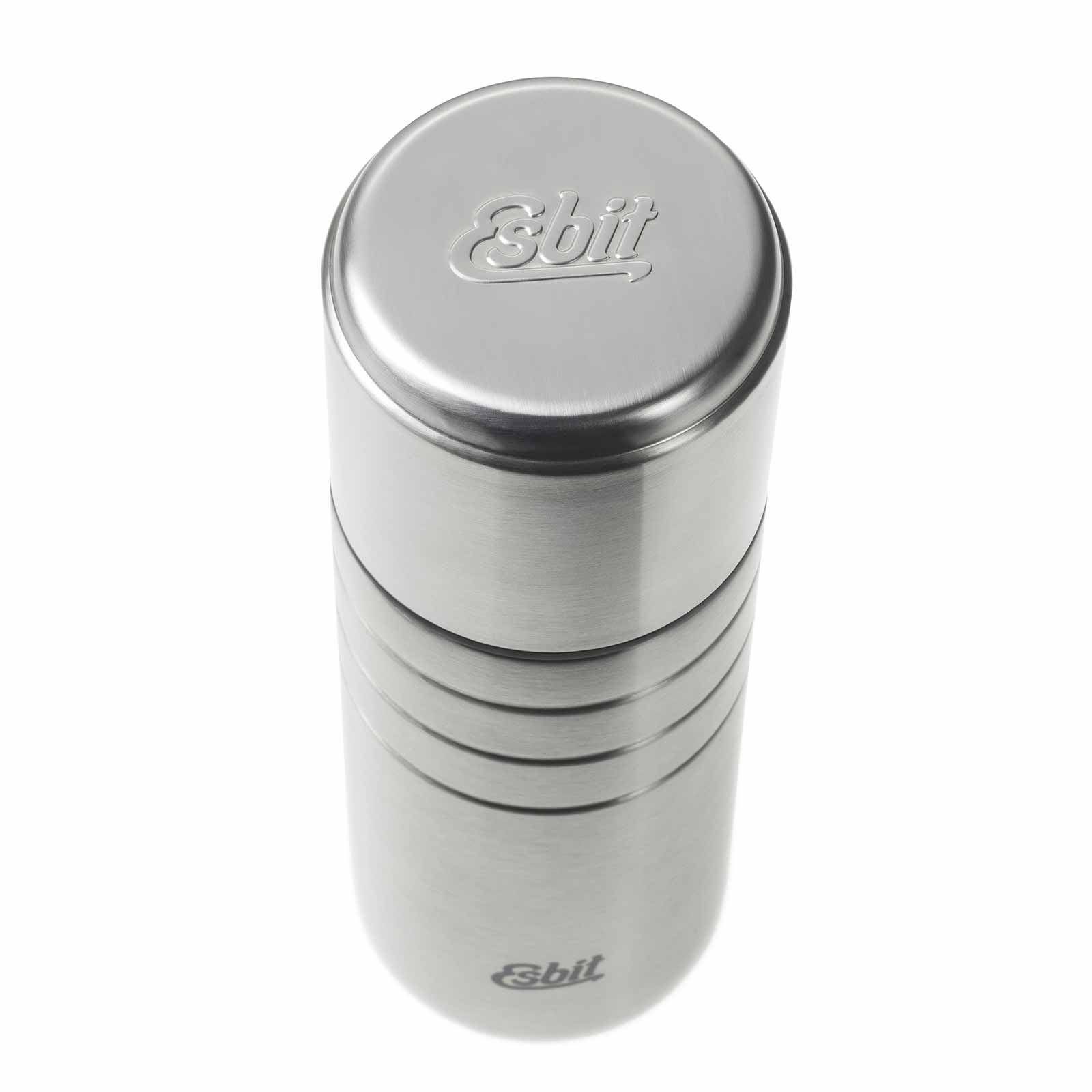 Esbit MAJORIS Isolierflasche Edelstahl von oben