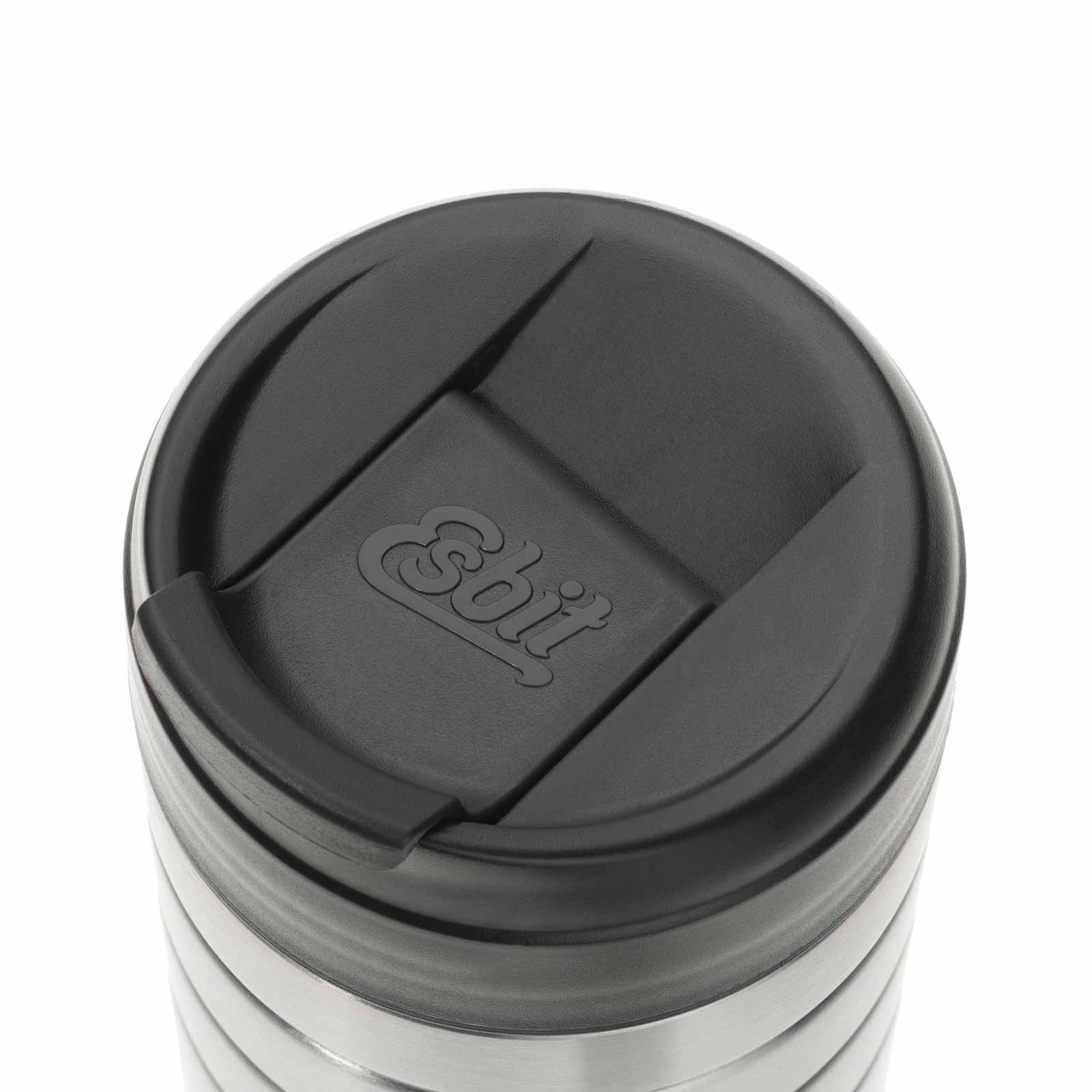 Esbit MAJORIS Thermobecher aus Edelstahl 450 ml von oben