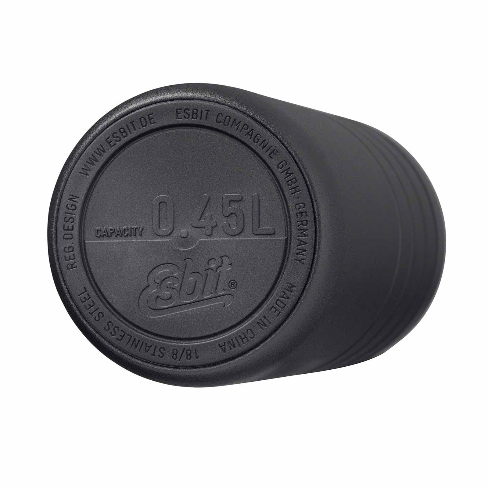 Esbit MAJORIS Thermobecher Schwarz 450 ml Schutzpad