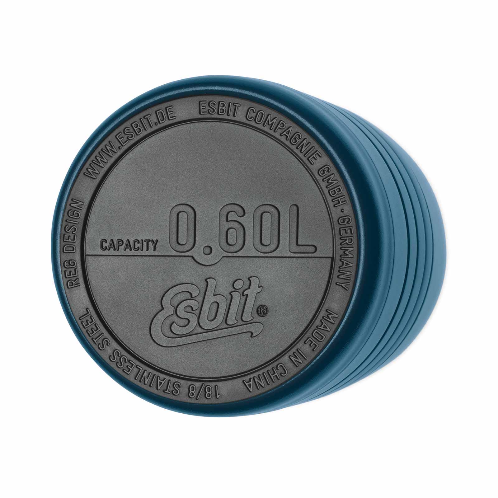 Esbit MAJORIS Thermobehälter Blau 600 ml mit Schutzpad