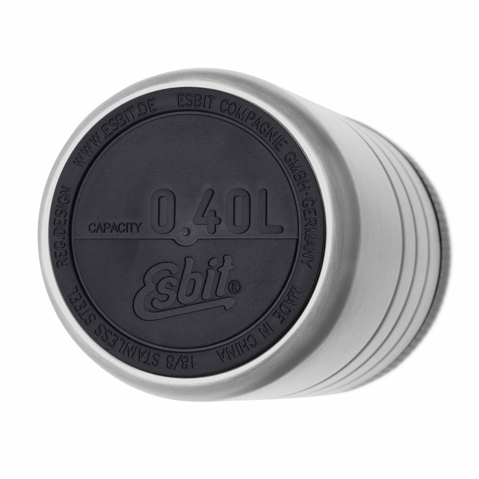 Esbit MAJORIS Thermobehälter für Essen Edelstahl 400 ml mit Schutzpad