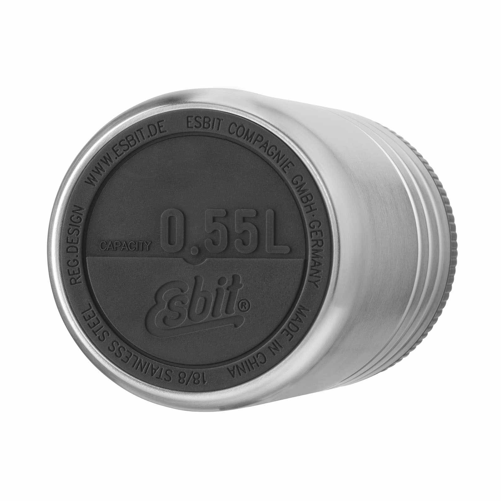 Esbit MAJORIS Thermobehälter für Essen Edelstahl 550 ml mit Schutzpad