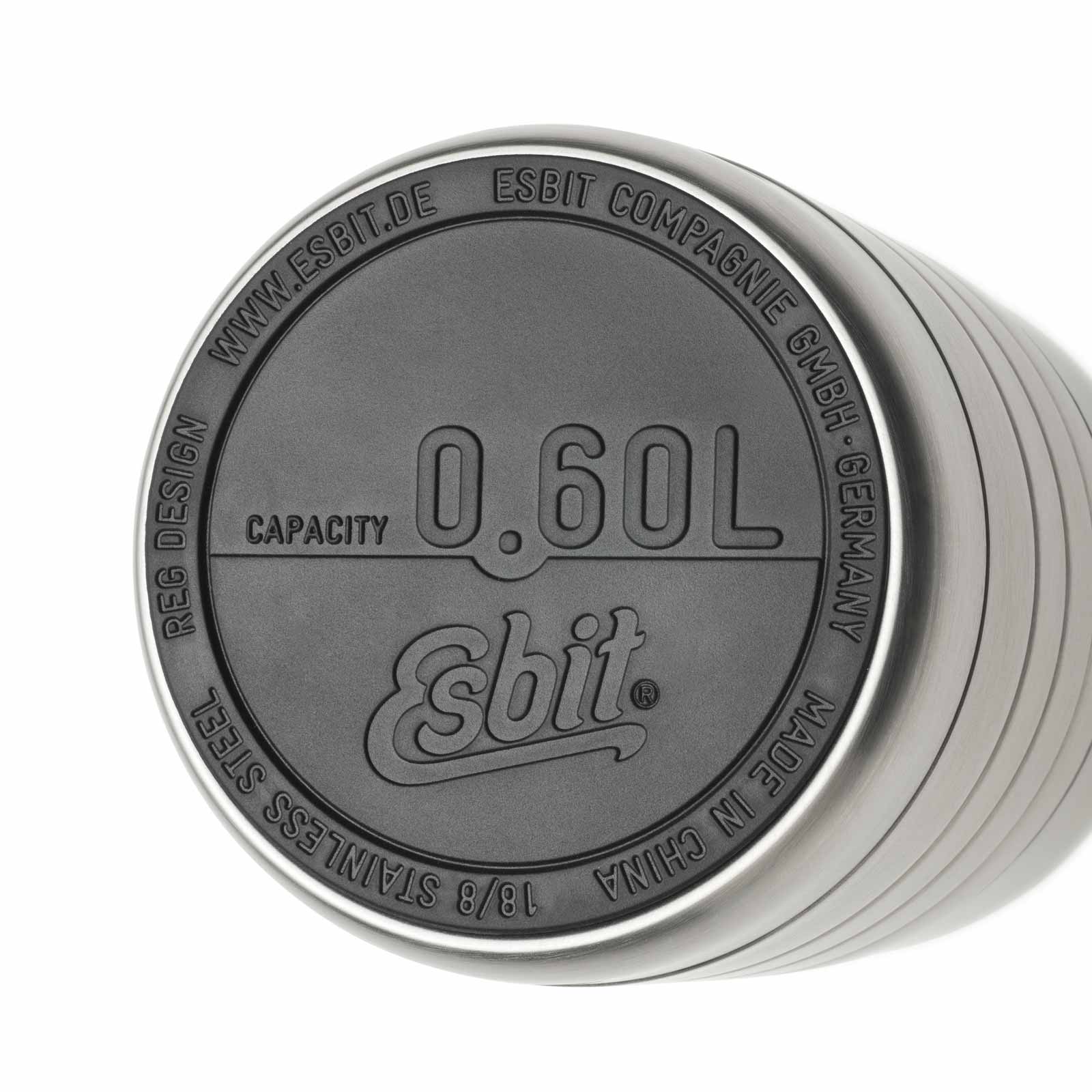 Esbit MAJORIS Thermobehälter Edelstahl 600 ml mit Schutzpad