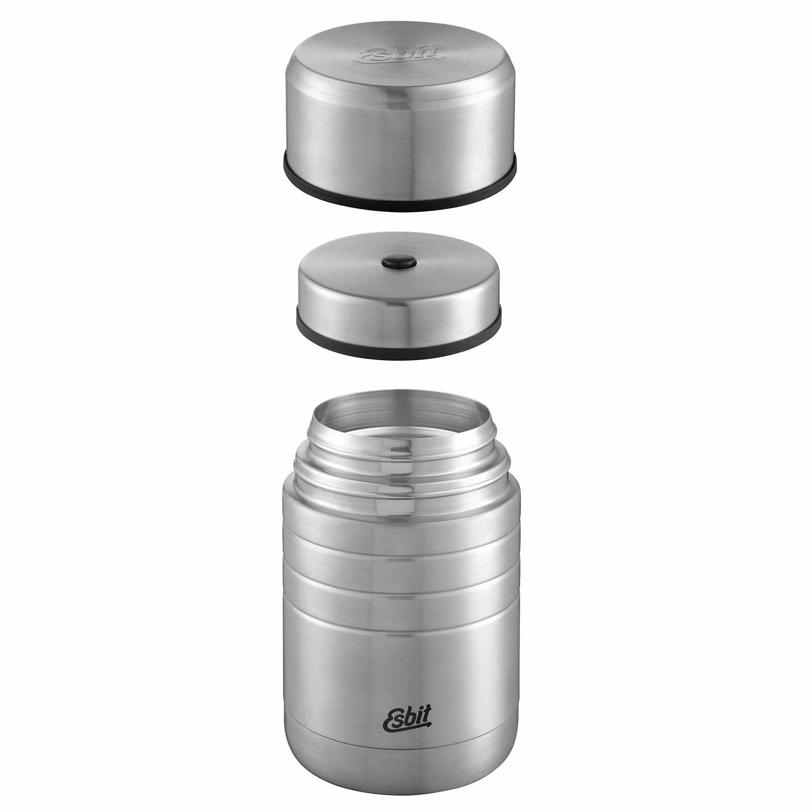 Esbit MAJORIS Thermobehälter Edelstahl schwebend mit Deckel und Verschluss
