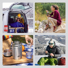 Esbit MAJORIS Thermobehälter für Essen Übersicht Outdoor all-groups