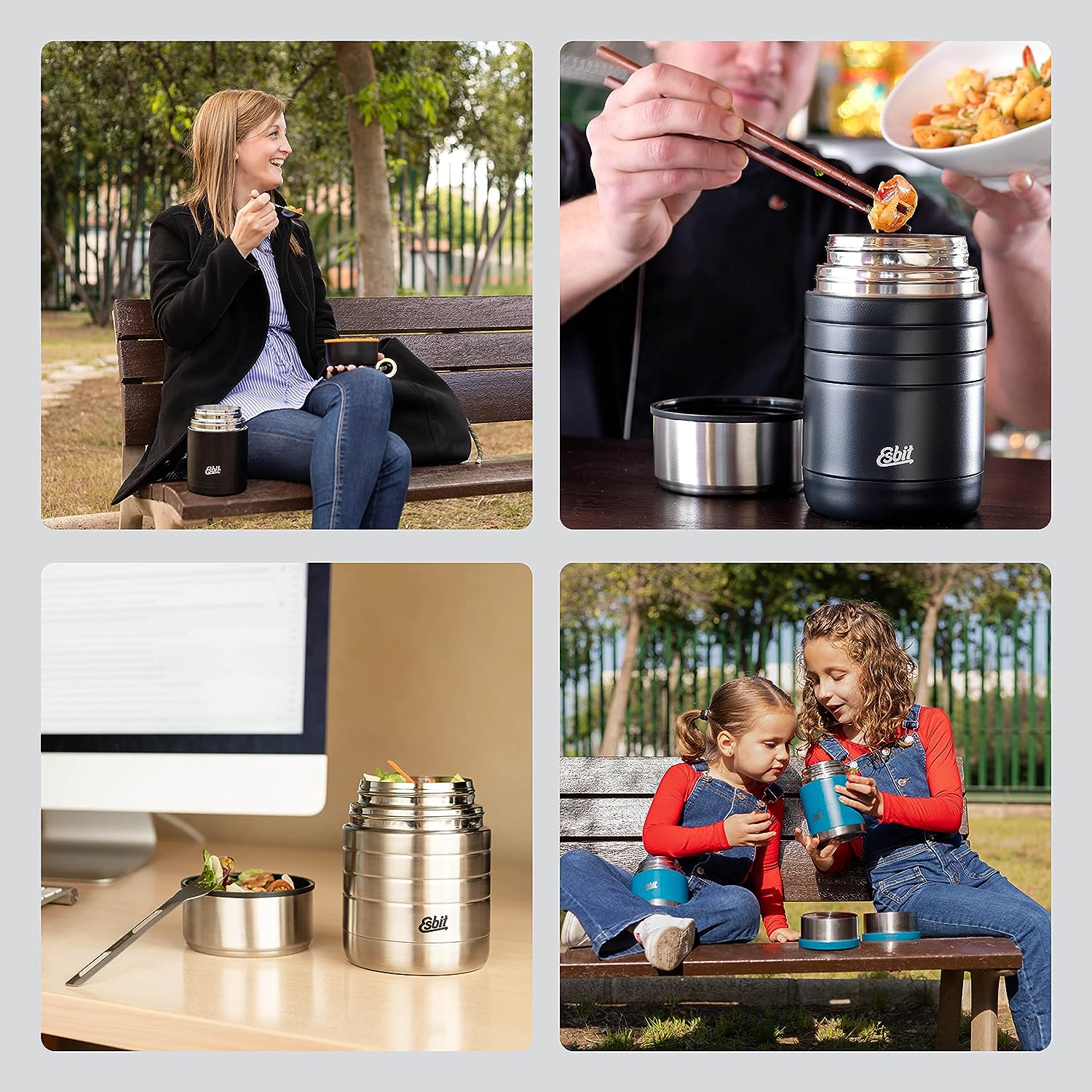 Esbit MAJORIS Thermobehälter für Essen Übersicht Urban Outdoor all-groups