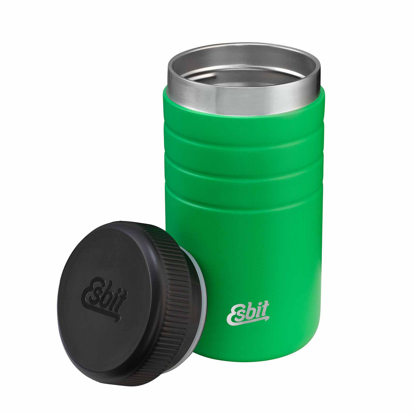 Esbit MAJORIS Thermobehälter für Essen Grün 550 ml geöffnet