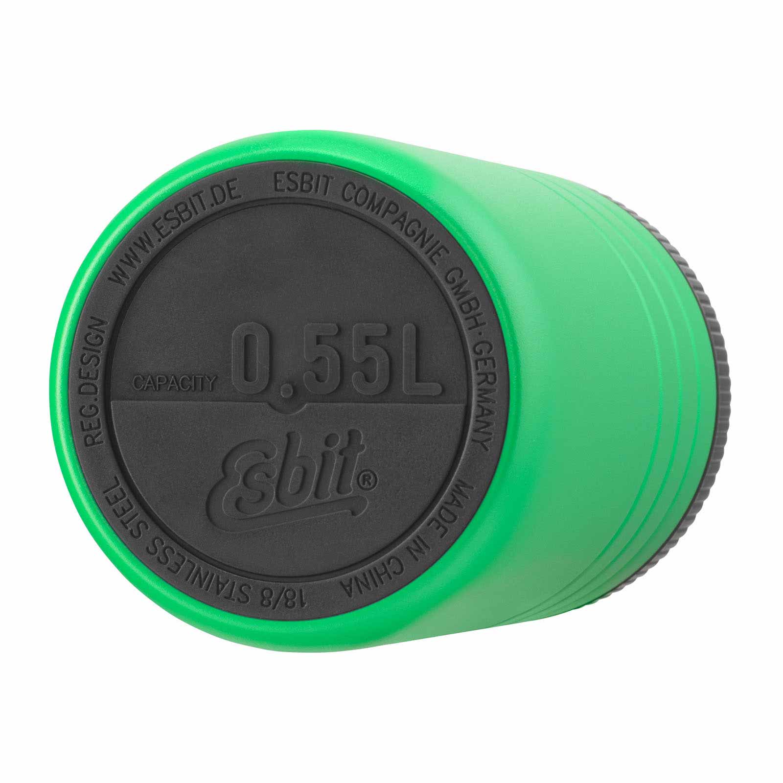 Esbit MAJORIS Thermobehälter für Essen Grün 550 ml mit Schutzpad