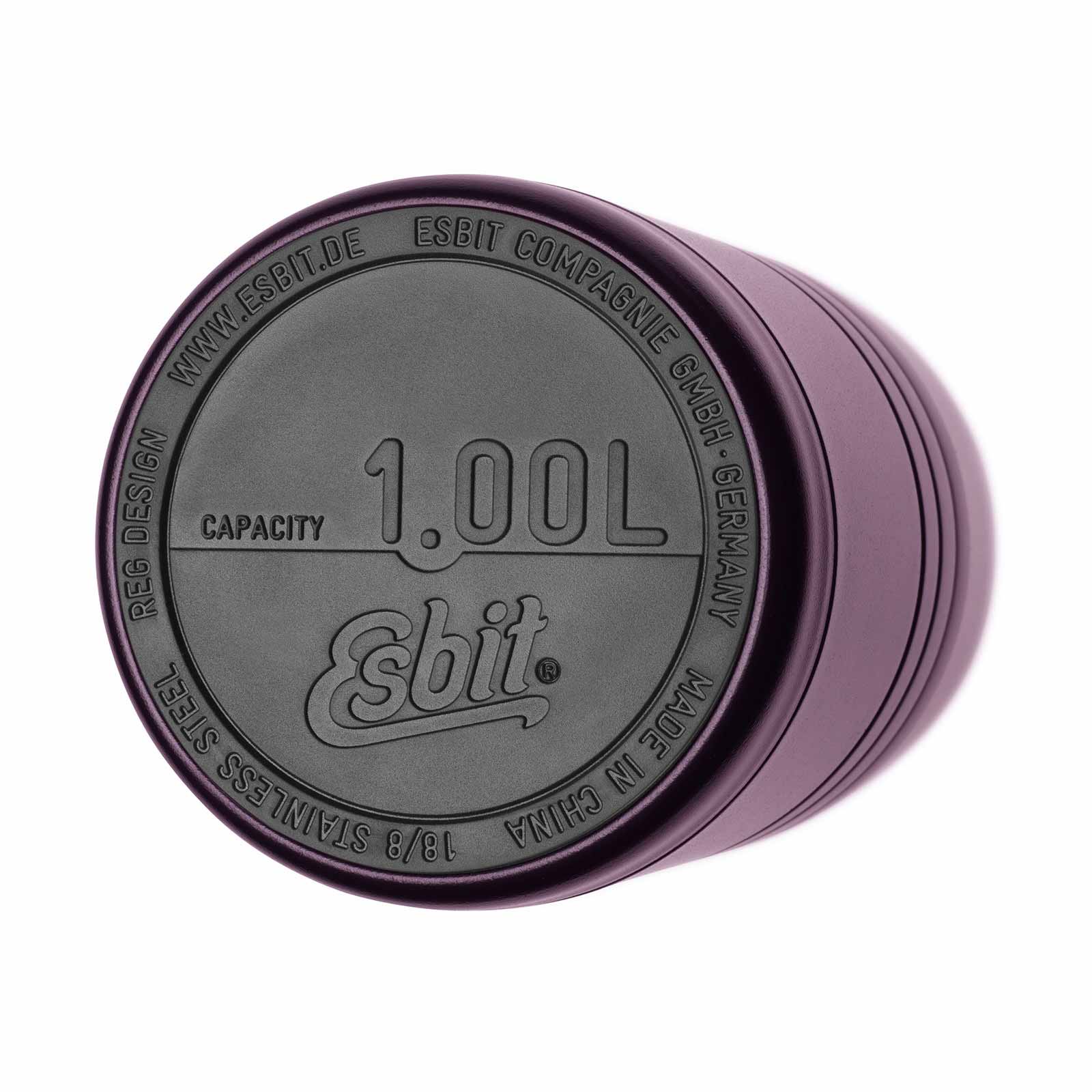 Esbit MAJORIS Thermobehälter Lila 1000 ml mit Schutzpad