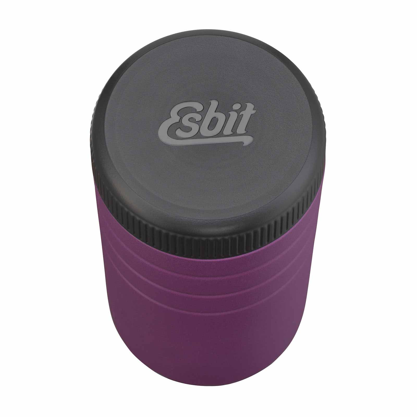 Esbit MAJORIS Thermobehälter für Essen Lila 550 ml von oben