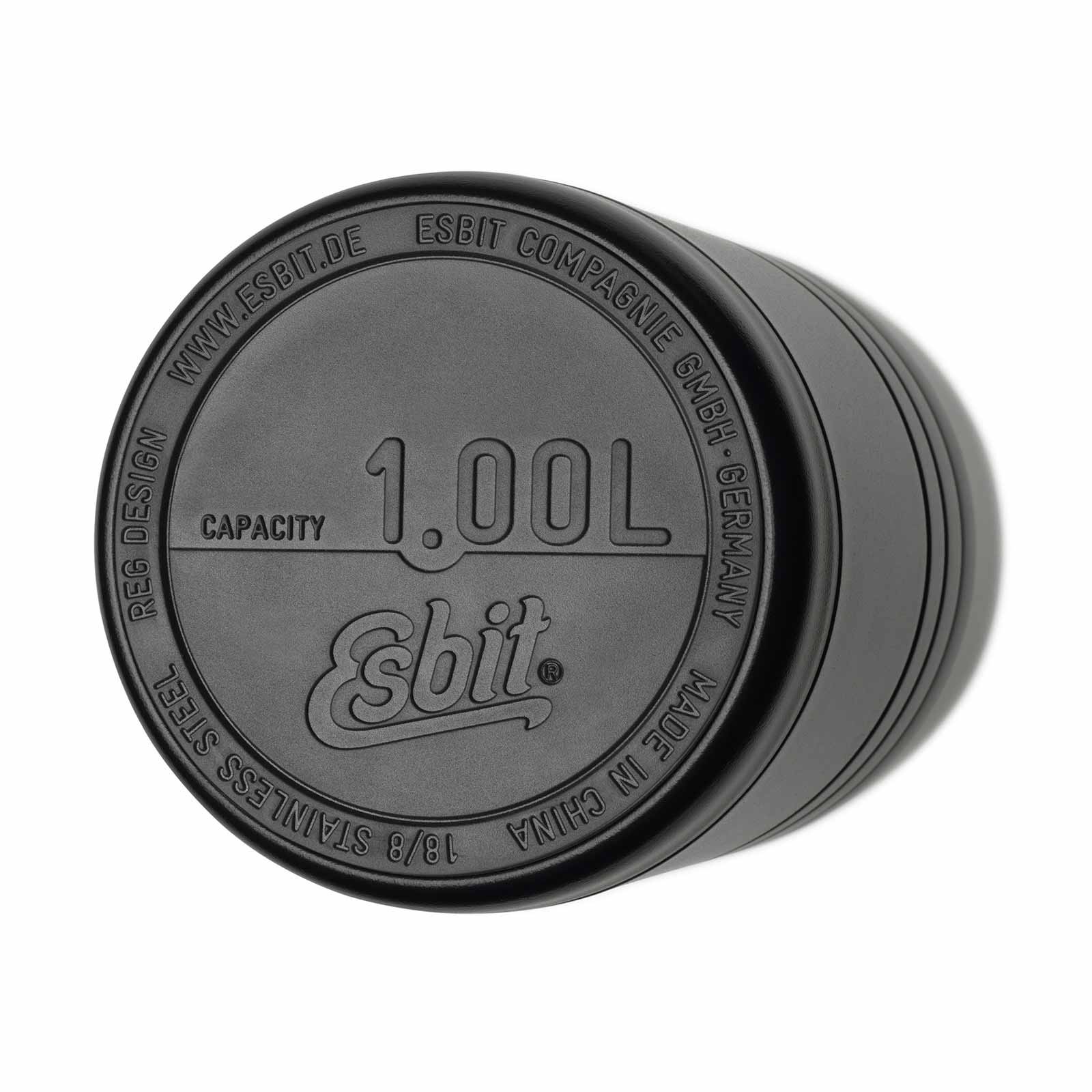 Esbit MAJORIS Thermobehälter Schwarz 1000 ml mit Schutzpad