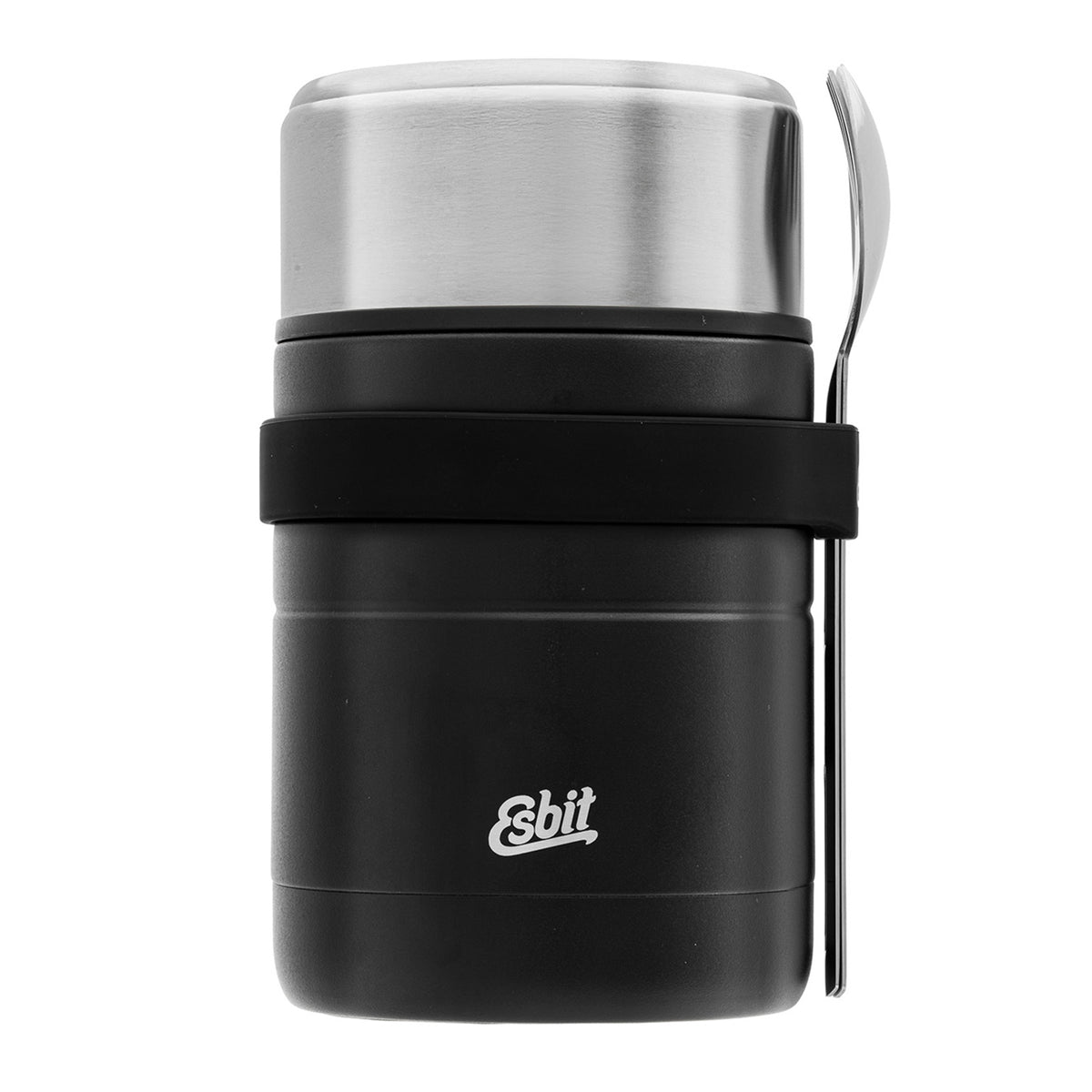 Esbit MAJORIS Thermal Container in Black with Cutlery Set, 800ml