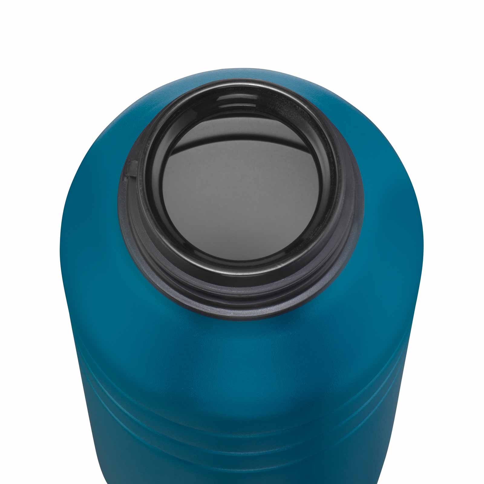 Esbit MAJORIS Edelstahl Trinkflasche Blau 1000 ml geöffnet von oben