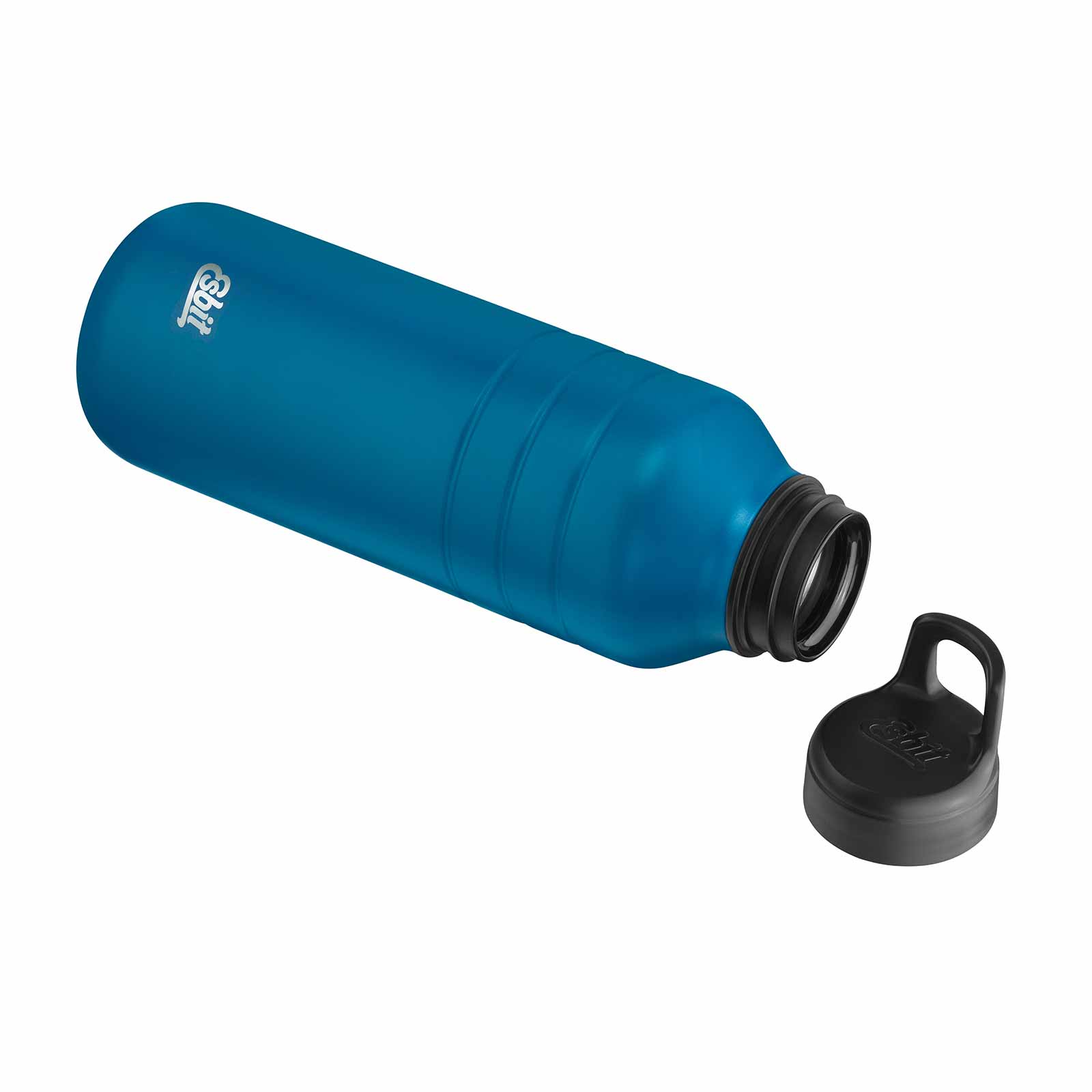 Esbit MAJORIS Edelstahl Trinkflasche Blau 1000 ml liegend mit Verschluss