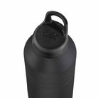 Esbit MAJORIS Edelstahl Trinkflasche Schwarz 1000 ml von oben