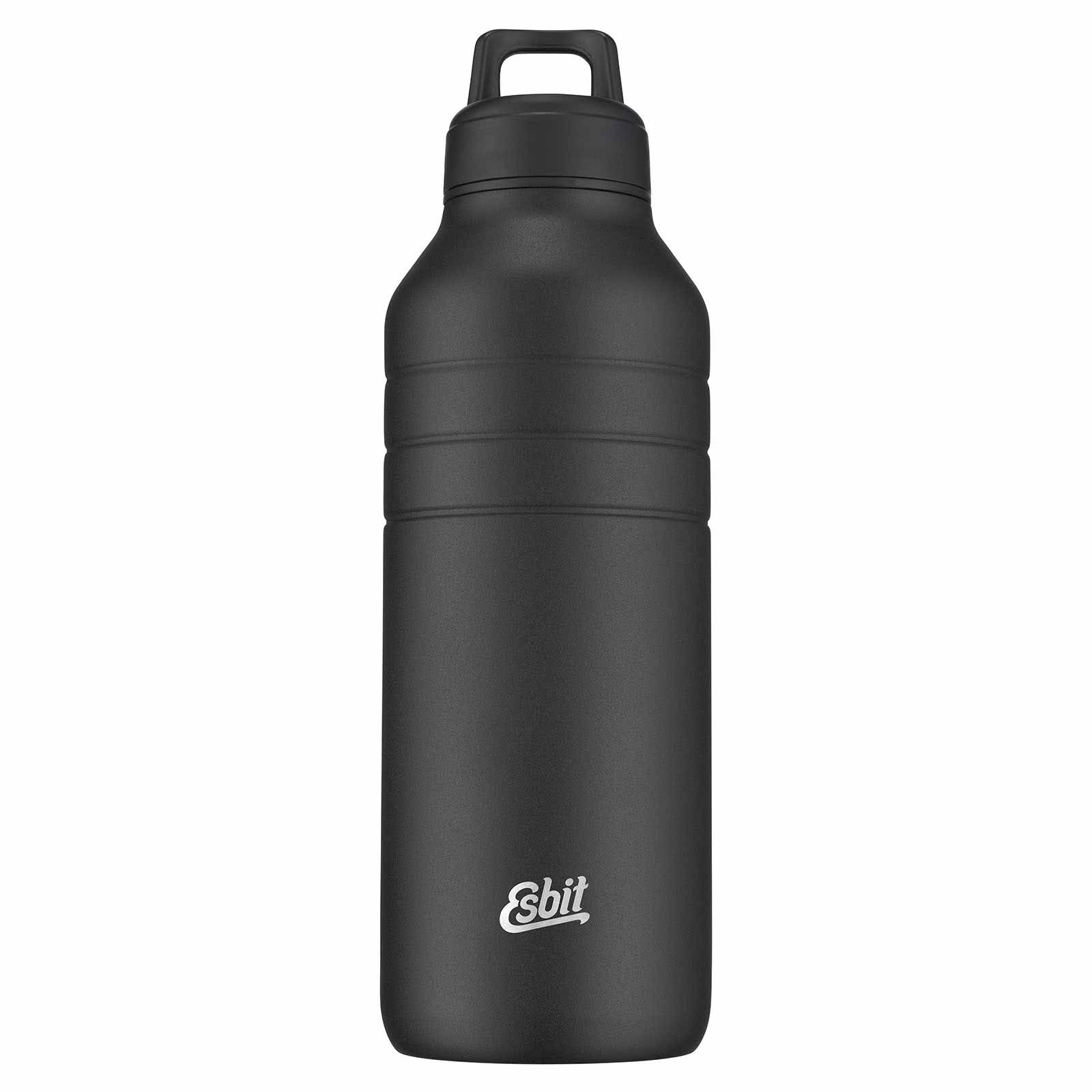 Esbit MAJORIS Edelstahl Trinkflasche Schwarz 1000 ml