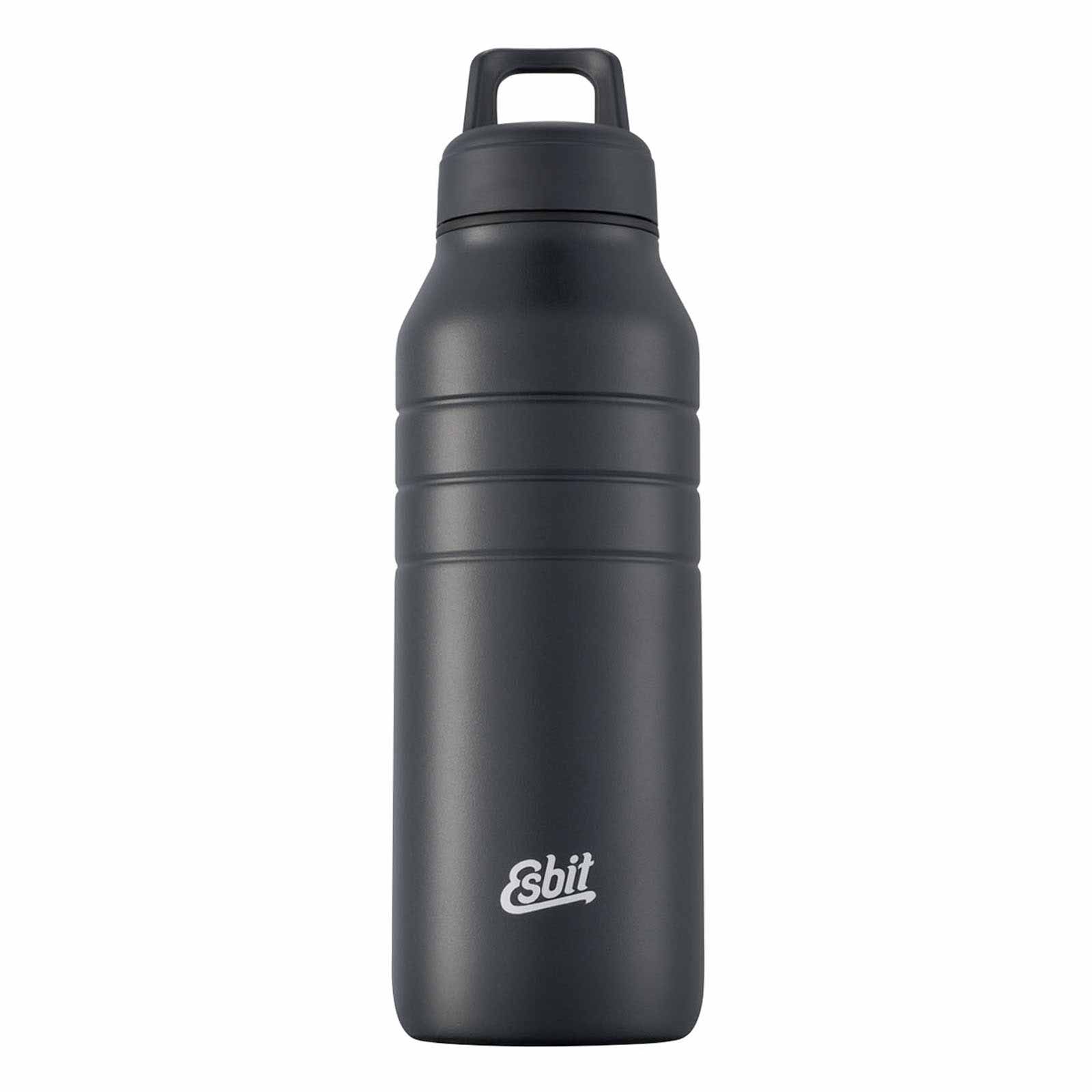 Esbit MAJORIS Edelstahl Trinkflasche Schwarz 680 ml