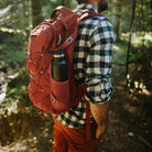 Esbit PICTOR Thermo Trinkflasche Schwarz im Rucksack