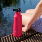 Esbit PICTOR Sportflasche Pink auf Steg