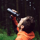 Esbit PICTOR Sportflasche Schwarz bei Pause beim Sport
