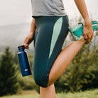 Esbit PICTOR Edelstahl Trinkflasche Blau beim Sport