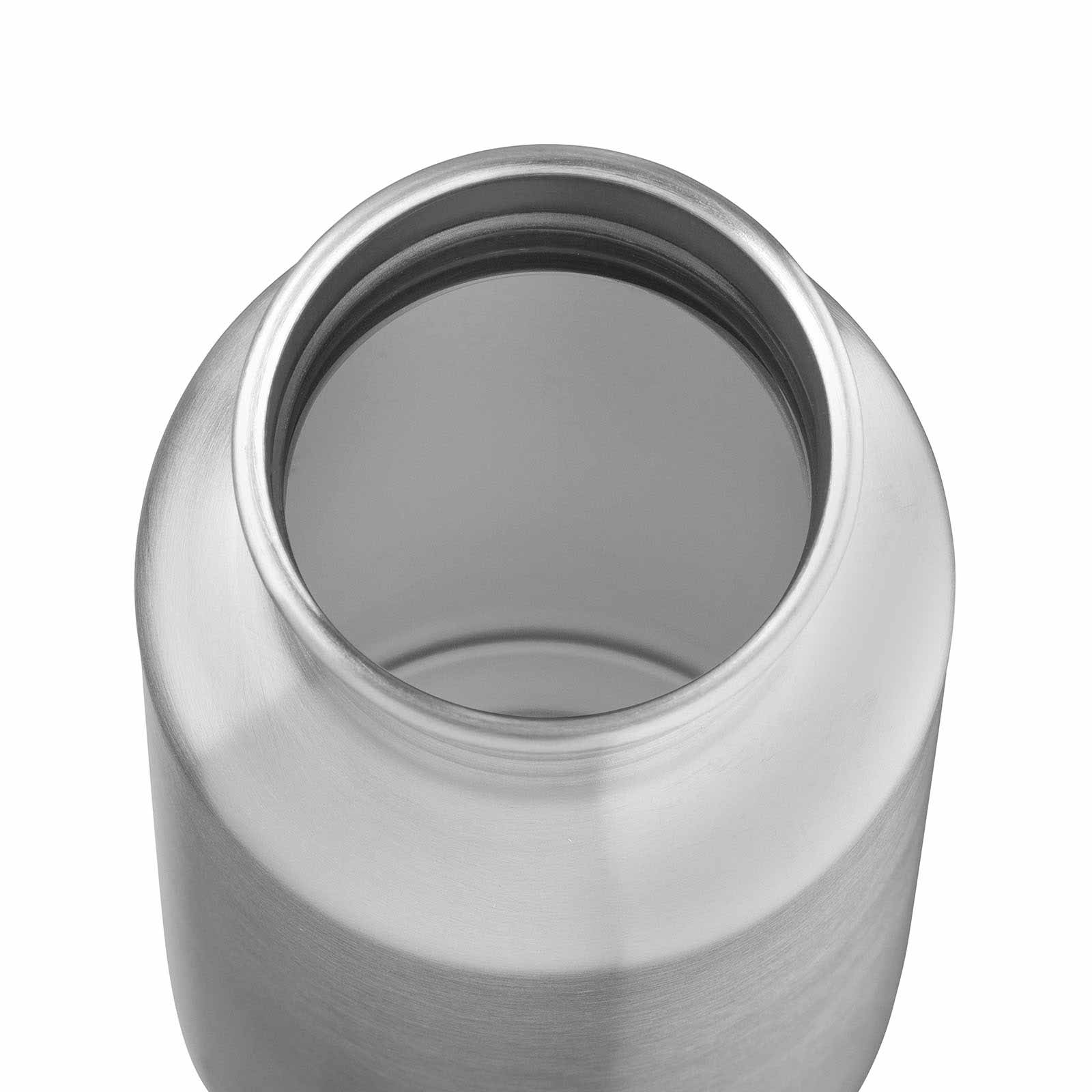 Esbit PICTOR Edelstahl Trinkflasche Edelstahl geöffnet von oben