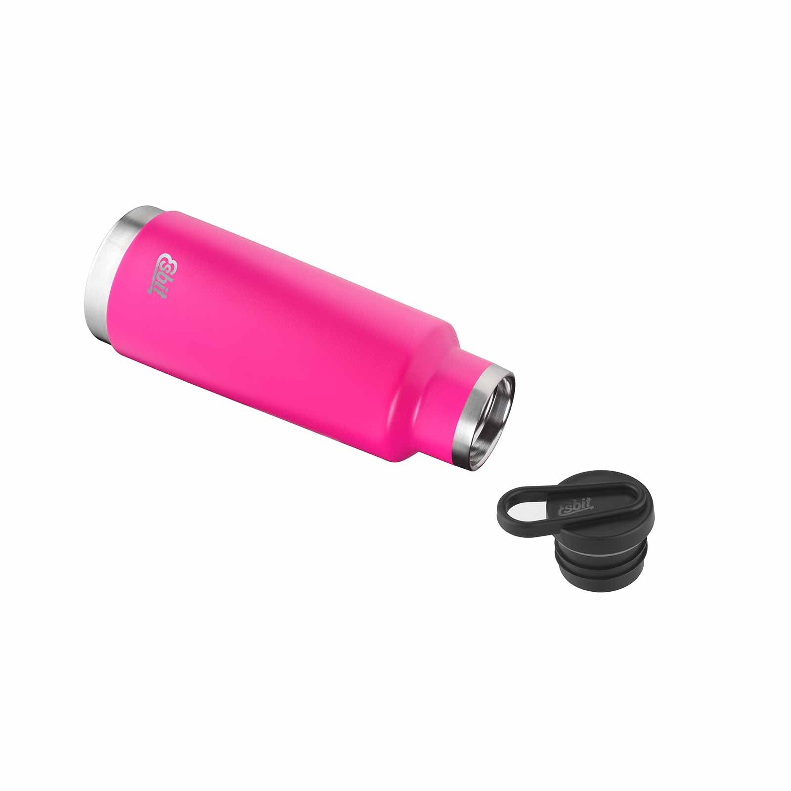 Esbit PICTOR Thermo Trinkflasche Pink 550 ml liegend mit Verschluss
