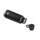 Esbit PICTOR Thermo Trinkflasche Schwarz liegend mit Verschluss