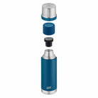 Esbit SCULPTOR Isolierflasche Blau schwebend Deckel und Verschluss