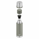 Esbit SCULPTOR Isolierflasche Grau schwebend Deckel und Verschluss