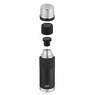 Esbit SCULPTOR Isolierflasche Schwarz schwebend Deckel und Verschluss
