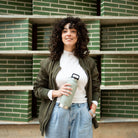 Esbit SCULPTOR Thermo Trinkflasche Grau in der Stadt