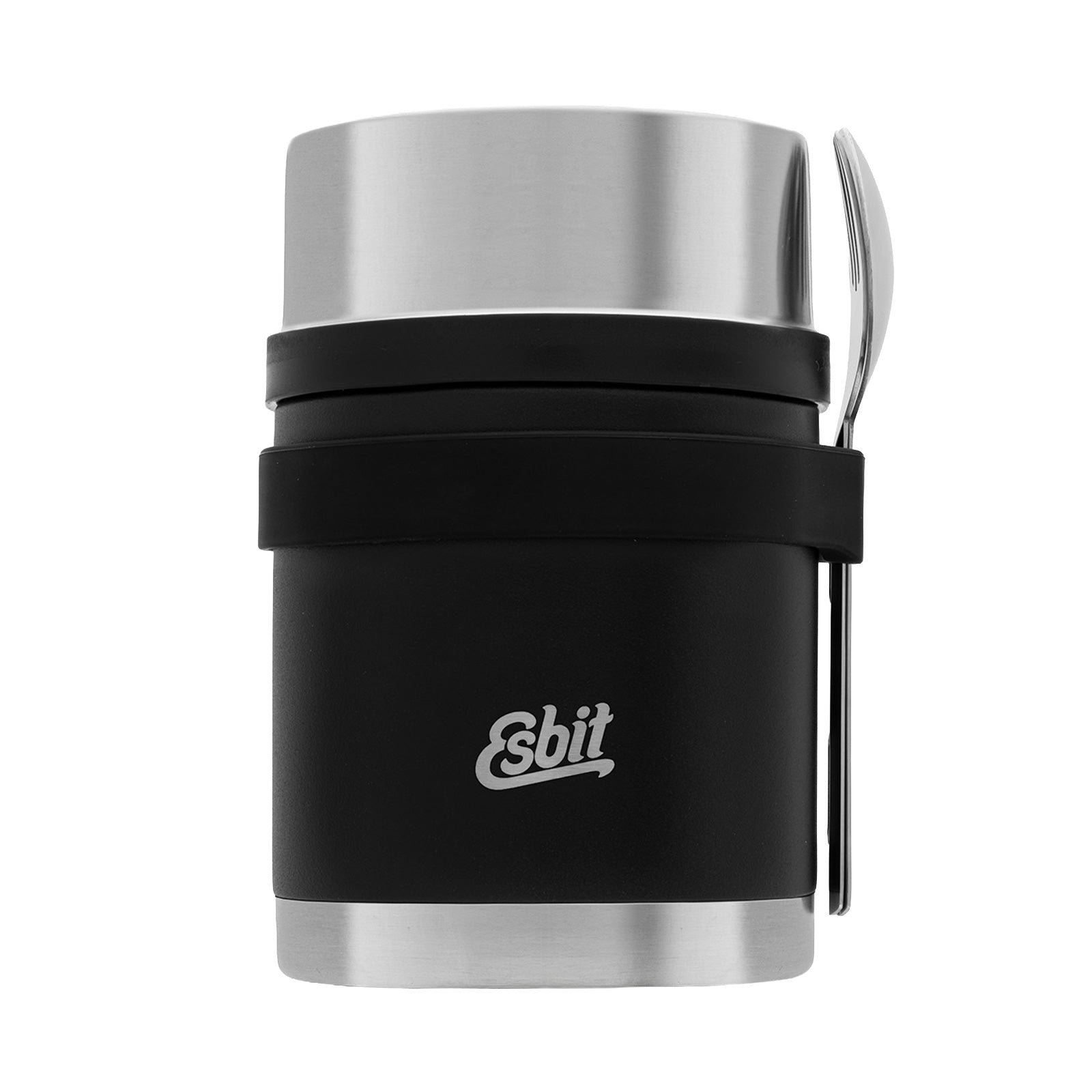 Esbit SCULPTOR Thermobehälter in Schwarz mit Besteckset 750 ml