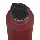 Esbit SCULPTOR Edelstahl Trinkflasche Burgundy von oben