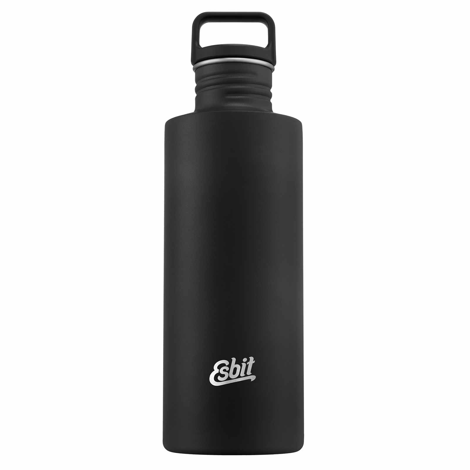 Esbit SCULPTOR Edelstahl Trinkflasche Schwarz 1000 ml