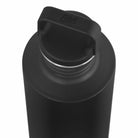 Esbit SCULPTOR Edelstahl Trinkflasche Schwarz von oben