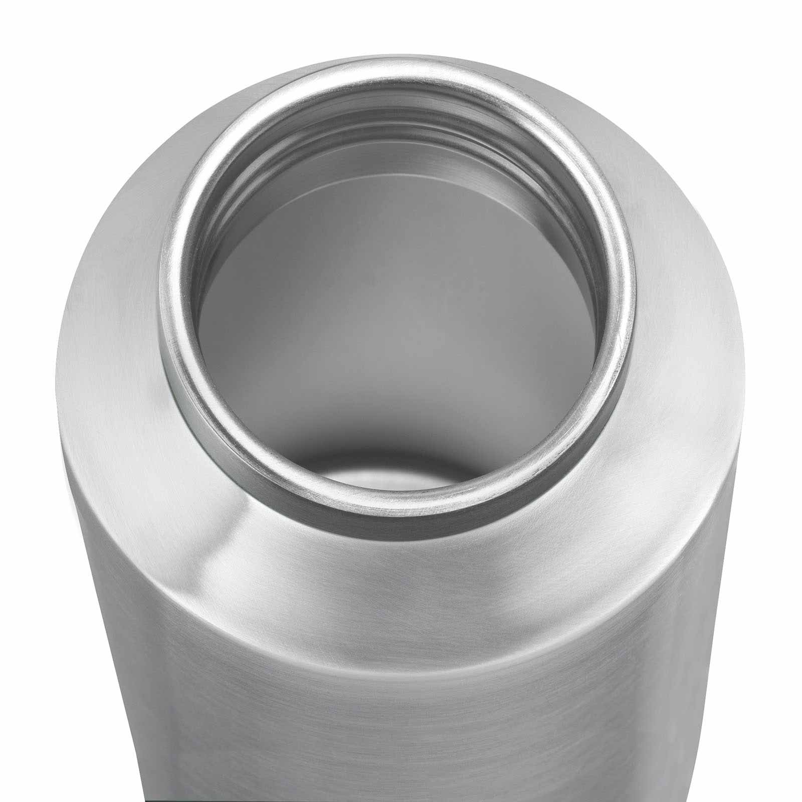 Esbit SCULPTOR Thermo Trinkflasche Edelstahl geöffnet von oben