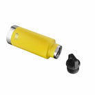 Esbit SCULPTOR Thermo Trinkflasche Gelb liegend mit Verschluss