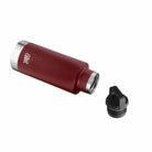 Esbit SCULPTOR Thermo Trinkflasche Rot liegend mit Verschluss