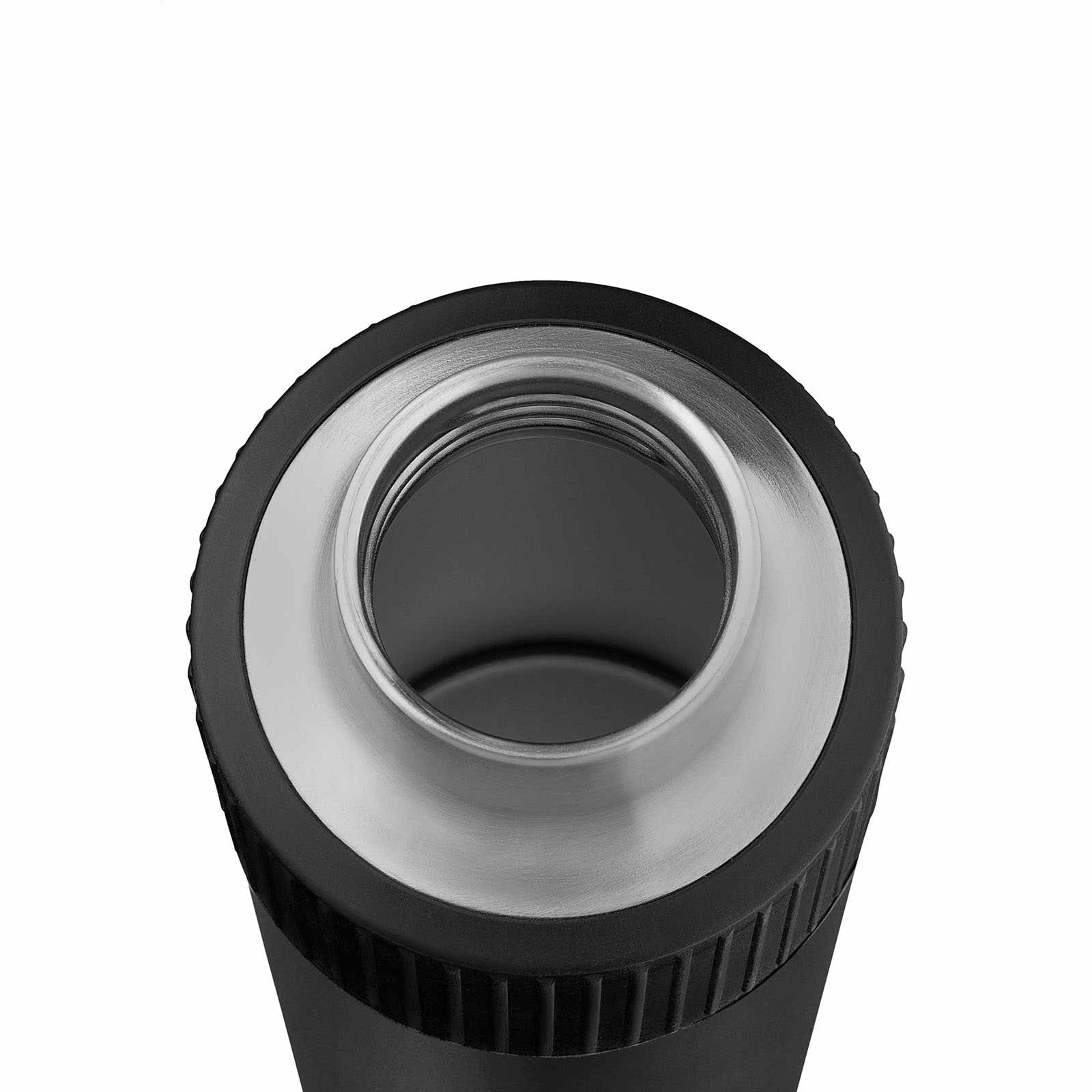Esbit SCULPTOR Thermo Trinkflasche Schwarz 1000 ml geöffnet