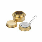 Esbit Spiritusbrenner Messing 70 ml Flammenregulierer und Verschluss