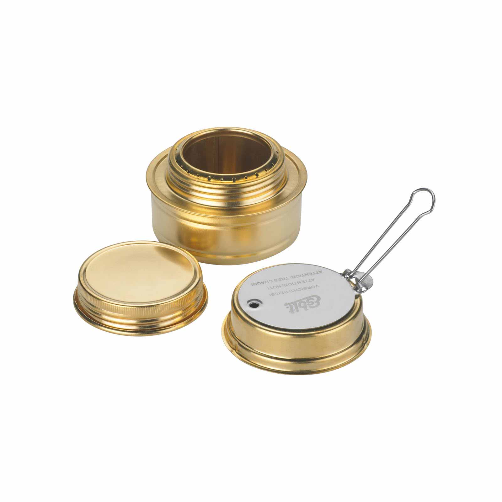 Esbit Spiritusbrenner Messing 70 ml Flammenregulierer und Verschluss