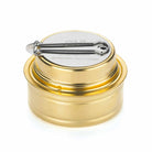 Esbit Spiritusbrenner Messing 70 ml von oben