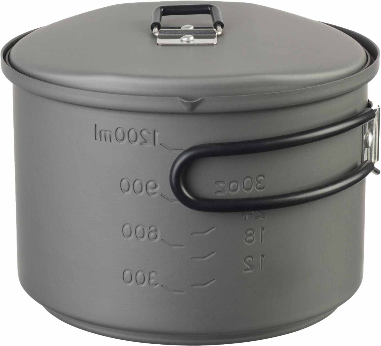 Esbit Spirituskocher aus Aluminium 1500 ml zusammengestellt