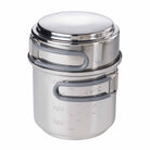 Esbit Spiritus Kocher aus Edelstahl 985 ml zusammengestellt